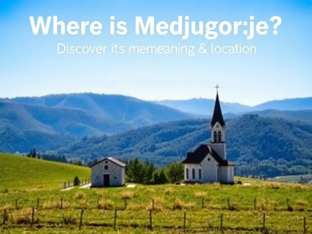 Gdzie jest Medjugorie? Odkryj jego znaczenie i lokalizację