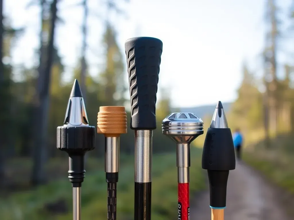 Końcówki do kijków nordic walking - jakie do czego? Przewodnik po wyborze
