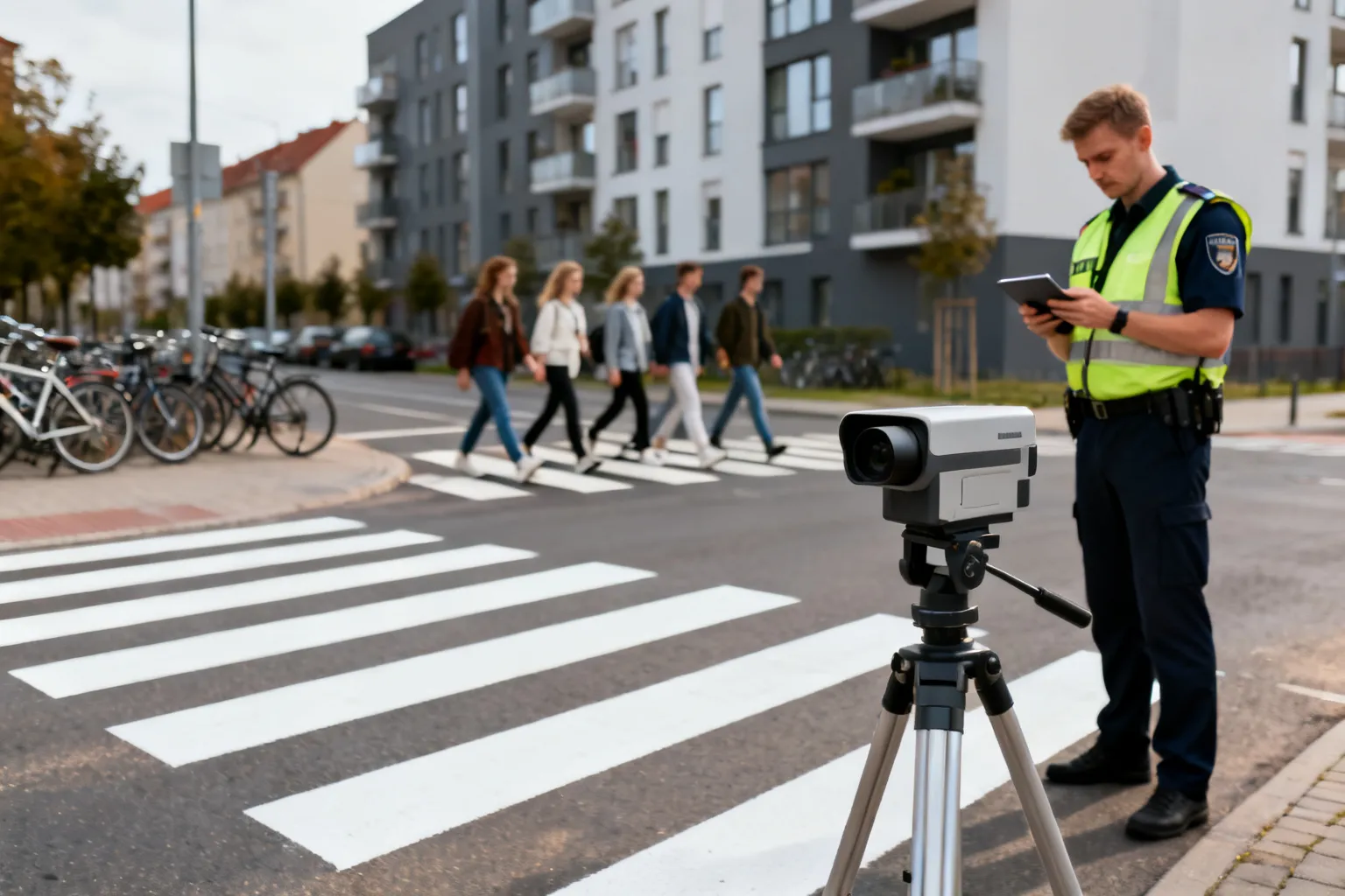 Roadpol Safety Days 2026 — sześć dni kontroli drogowych skoncentrowanych na pieszych