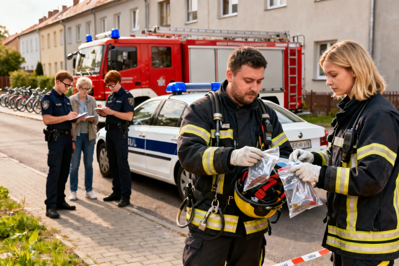 CBŚP i PSP szkolili bezpieczną likwidację laboratoriów narkotykowych