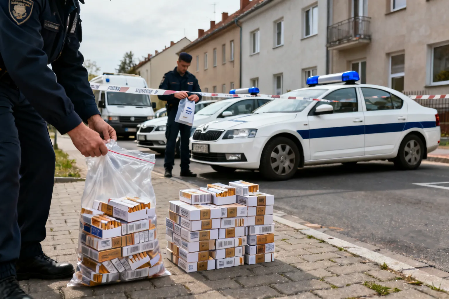 Rozbicie grupy produkującej papierosy bez akcyzy — 9 zatrzymanych