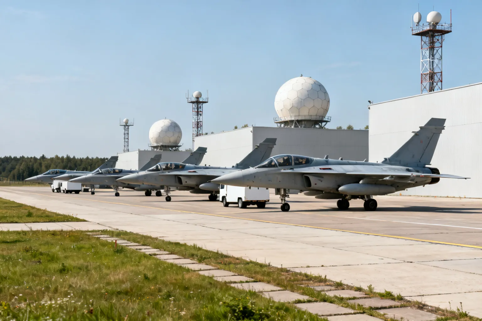 MON zwiększa aktywność sił powietrznych — więcej lotów F-16 i wzmocnienie systemów reagowania