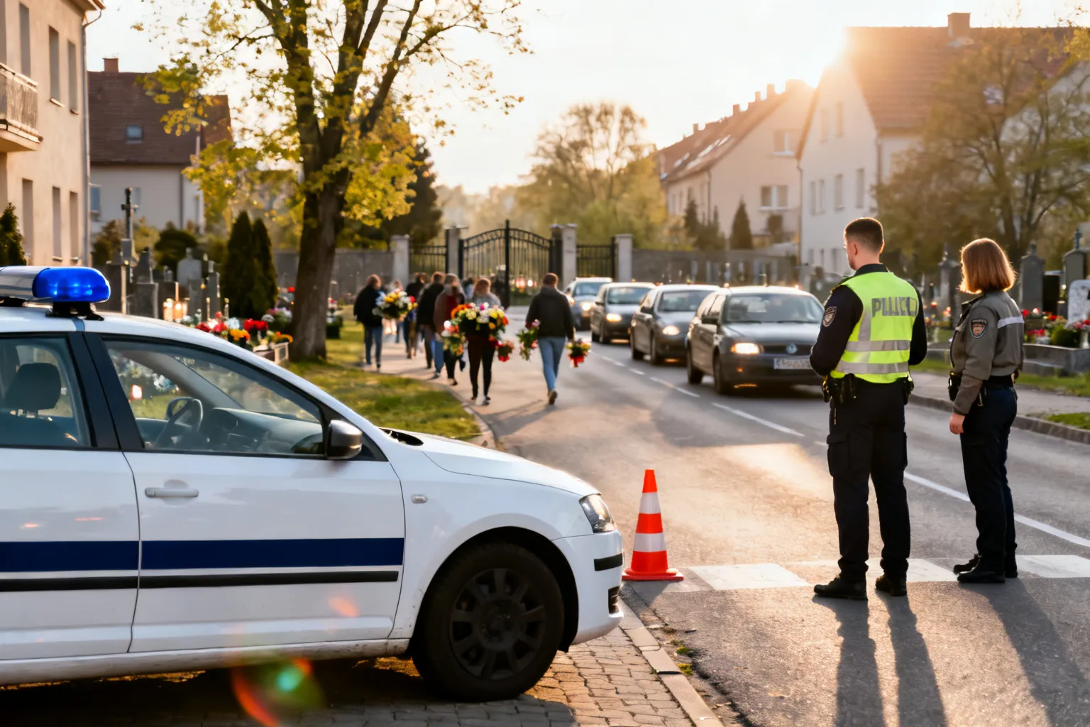 Wzmocnione patrole na drogach podczas Wszystkich Świętych