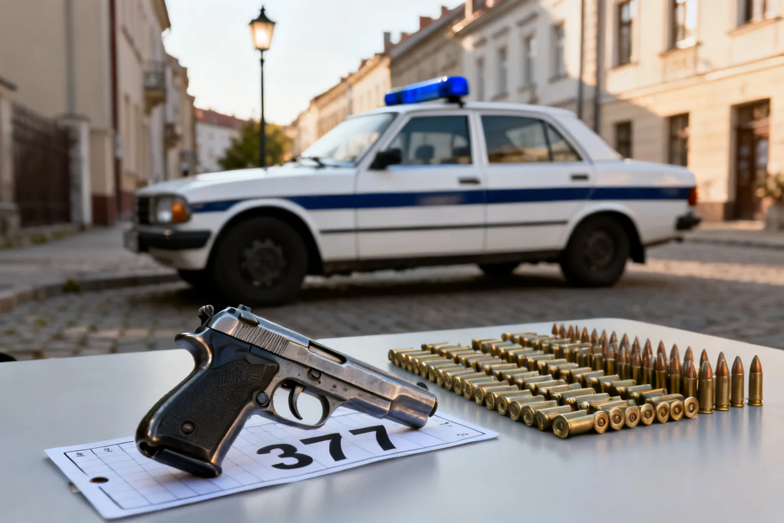 Zabezpieczono pistolet Walther P-38 i 377 sztuk amunicji w Bukowinie Tatrzańskiej