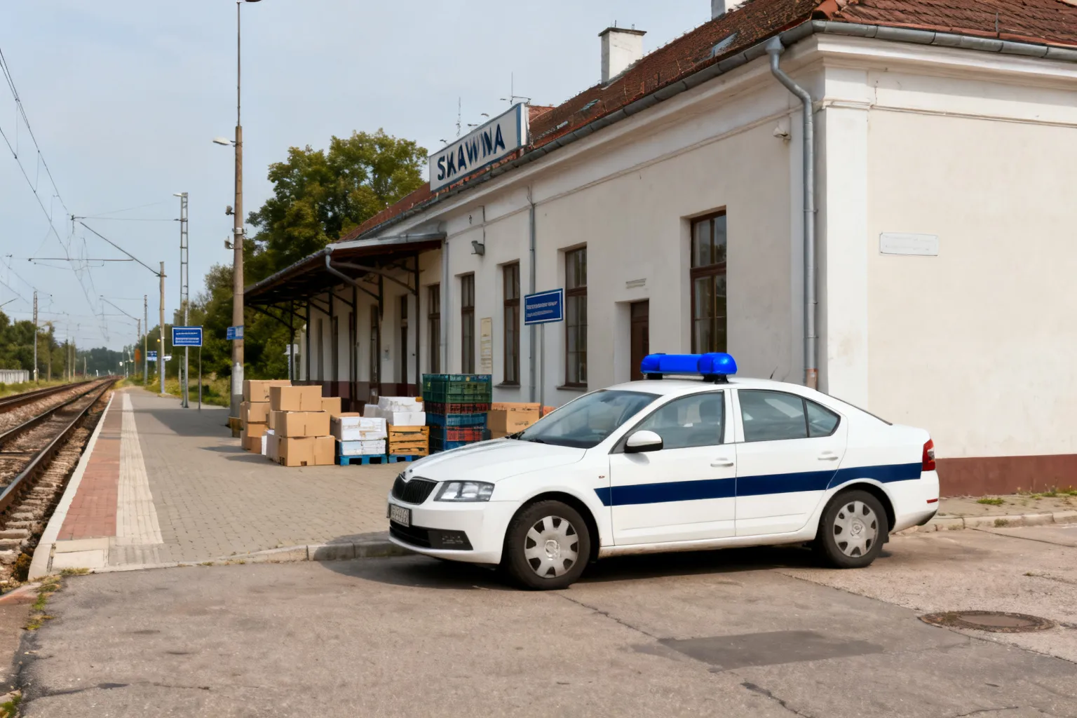 Zatrzymano podejrzanych o rozbój na dworcu w gminie Skawina