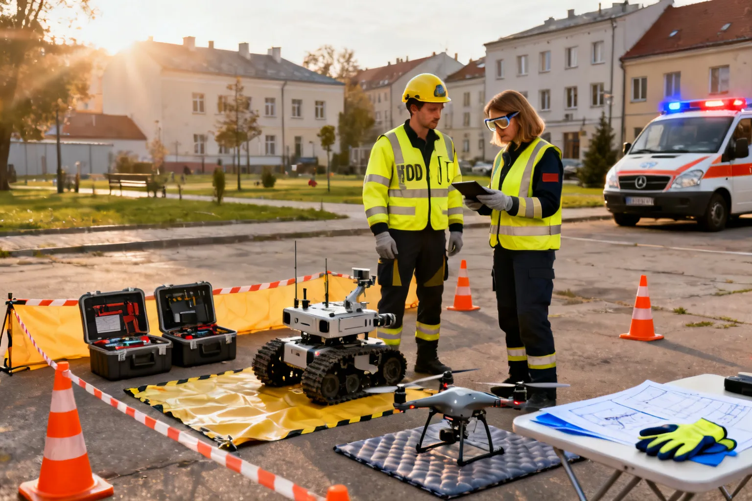 Projekt podstawy EdB: strzelanie, drony i sprzęt ratowniczy
