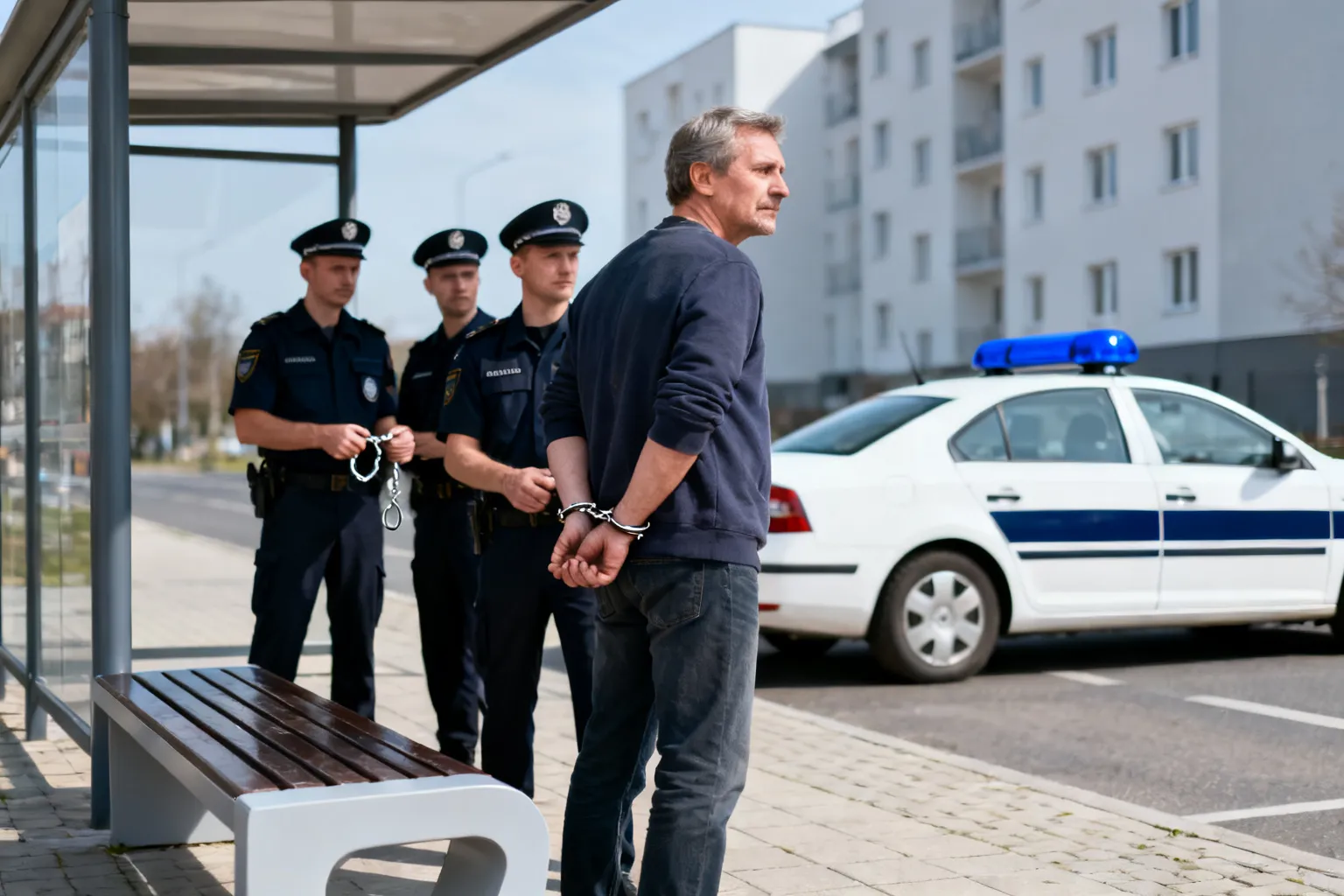 Kradzież na przystanku w Białymstoku — zatrzymano 47-latka