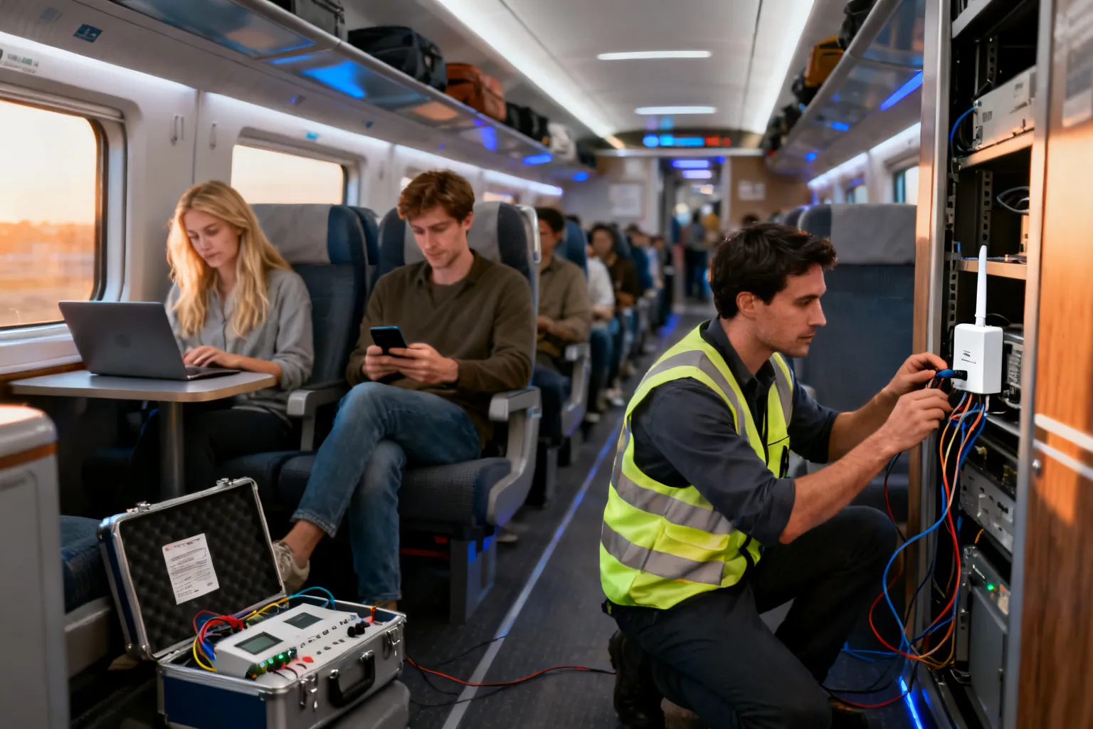 Internet satelitarny w Pendolino — testy z pasażerami zaplanowano na 2026