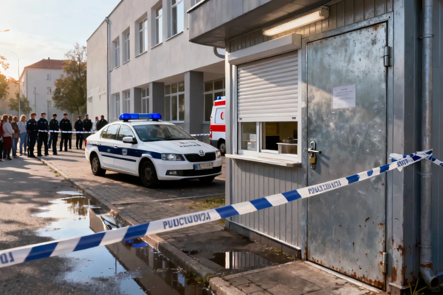 59-latek z nożem w szkolnej stołówce zatrzymany w Opolu