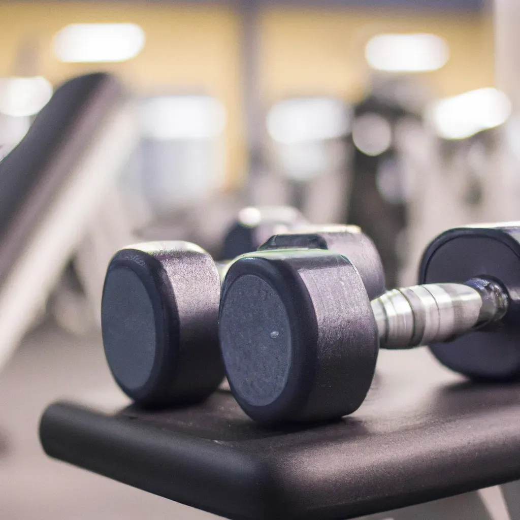 Ćwiczenia na triceps z hantalmi