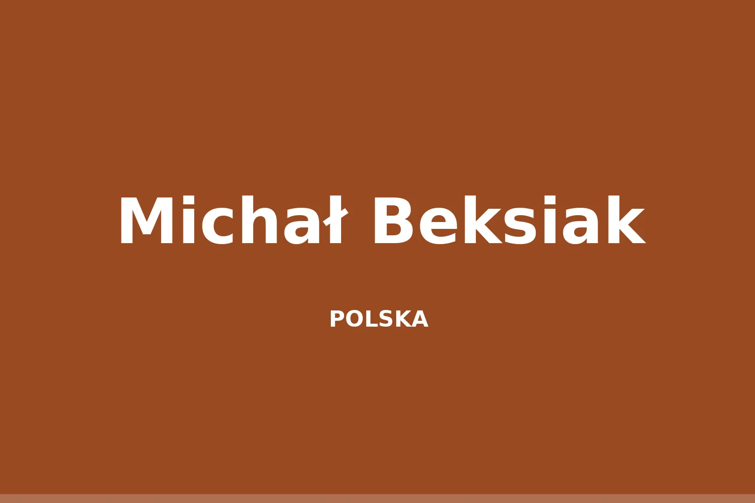 Michał Beksiak