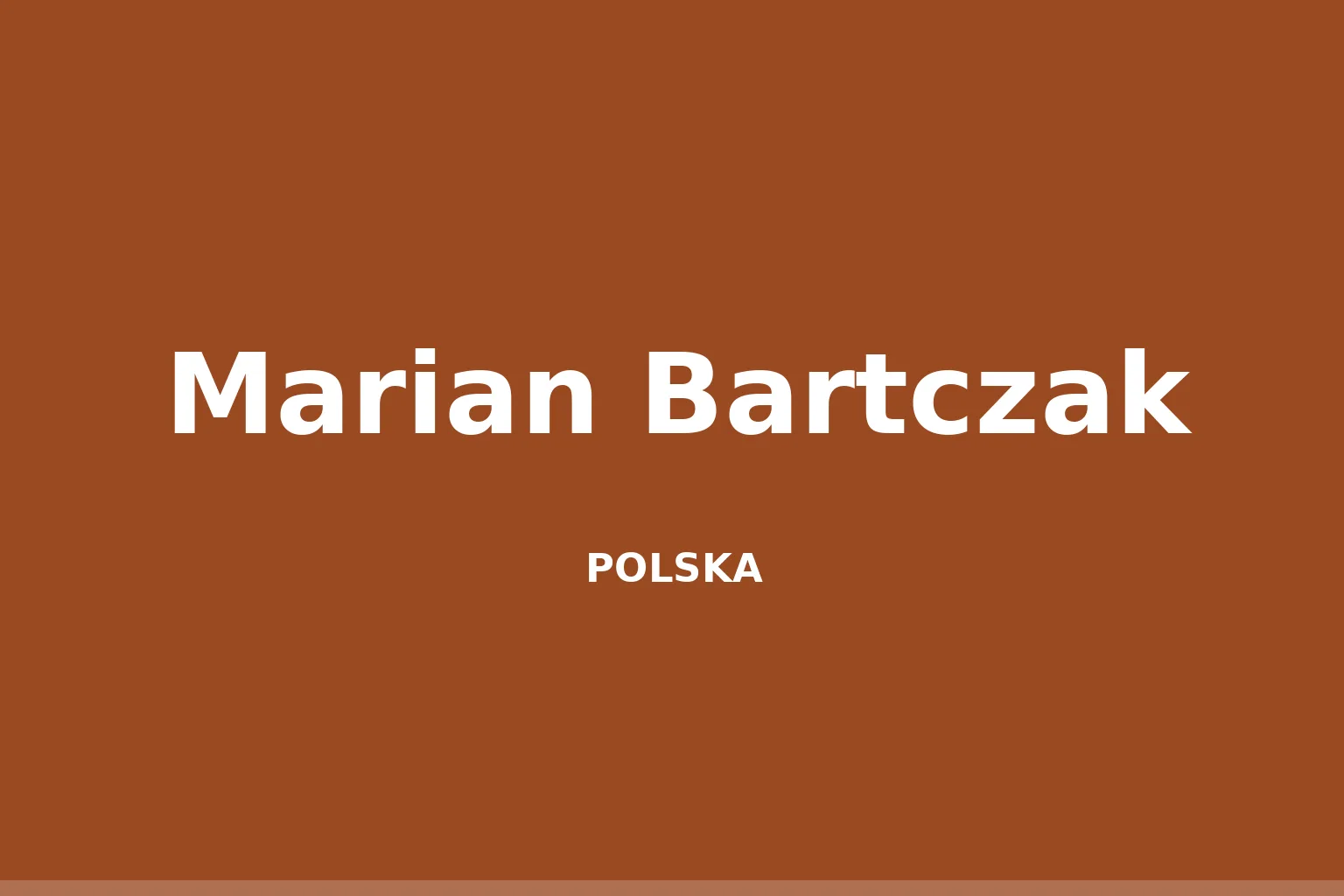 Marian Bartczak