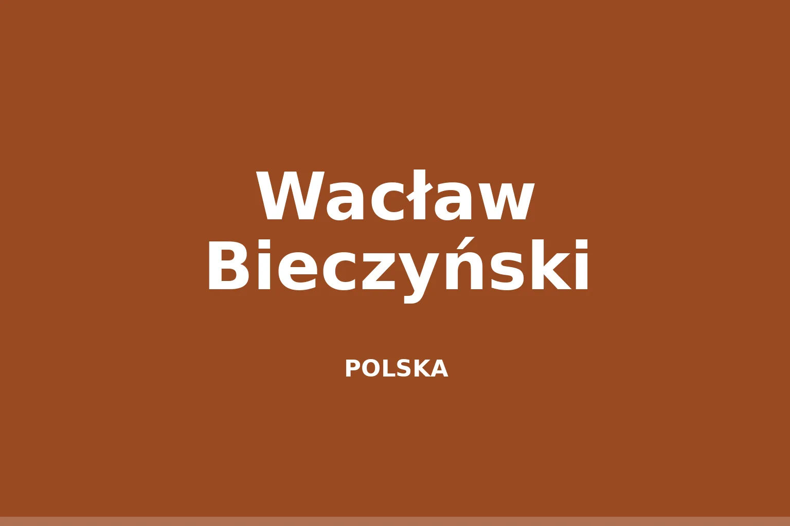 Wacław Bieczyński