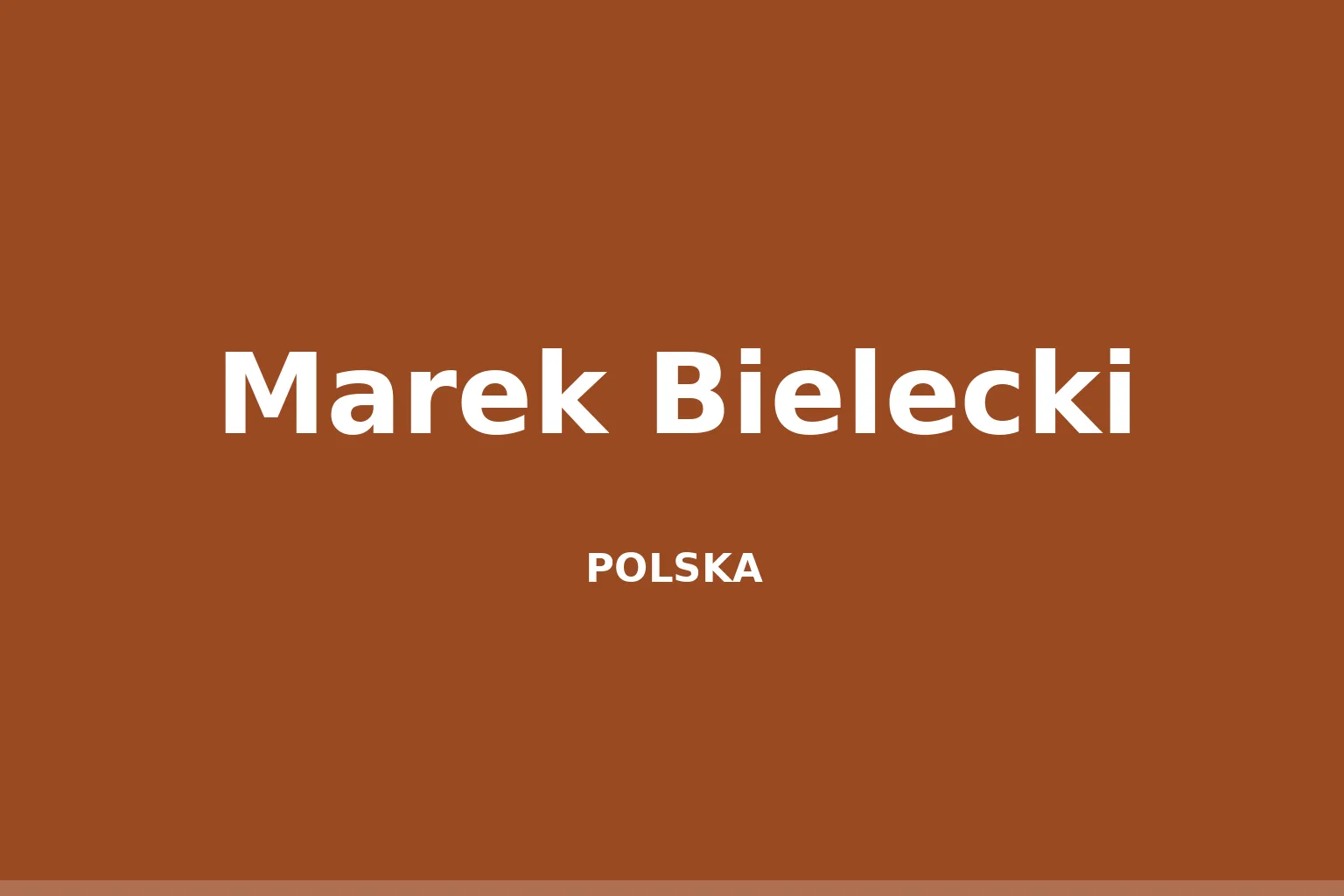 Marek Bielecki