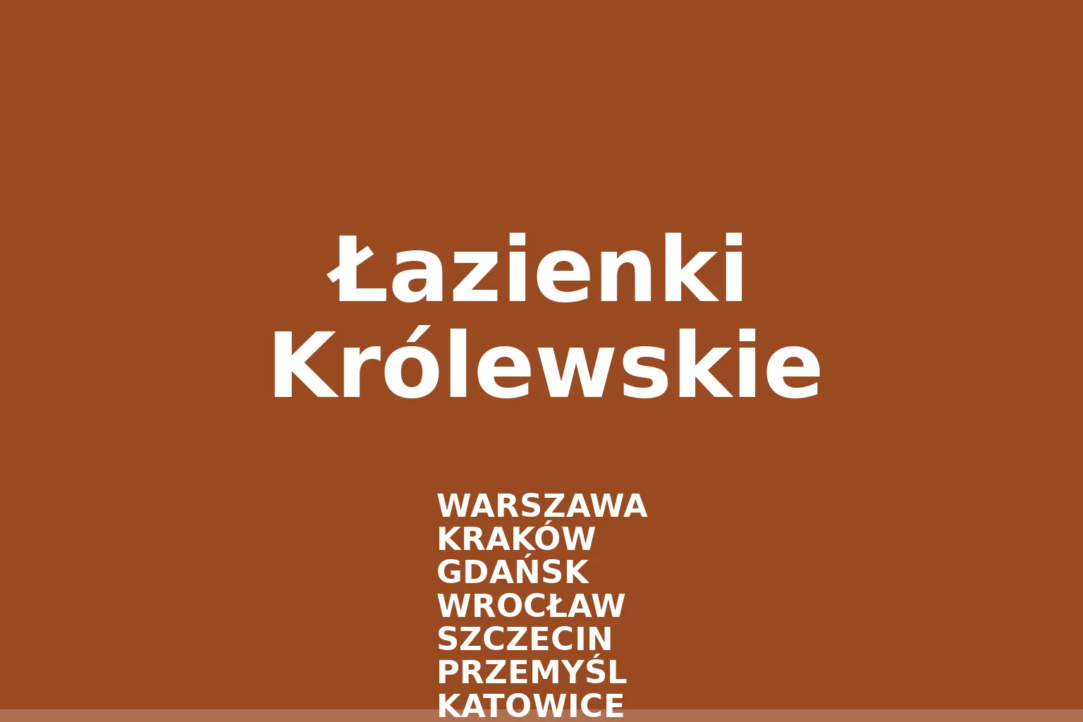 Łazienki Królewskie